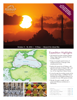 Expedition Highlights