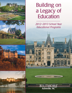 Building on a Legacy of Education