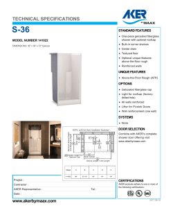 TECHNICAL SPECIFICATIONS S-36