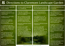 How to get to Claremont.pub