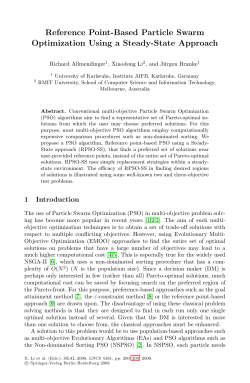 Reference Point-Based Particle Swarm