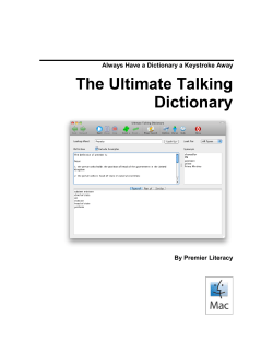 The Ultimate Talking Dictionary