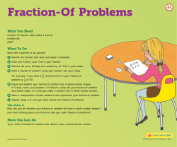 Fraction-Of Problems