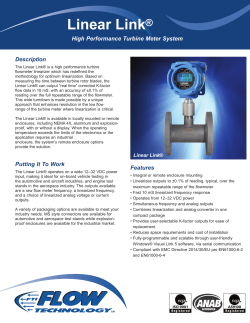 Linear Link&reg; High Performance Turbine Meter