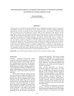 28 ABSTRACT The main concern in education for the