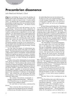 Precambrian dissonance - Creation Ministries International