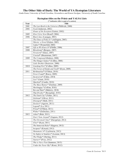 The Other Side of Dark - American Library Association