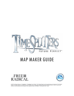 map maker guide - TimeSplitters