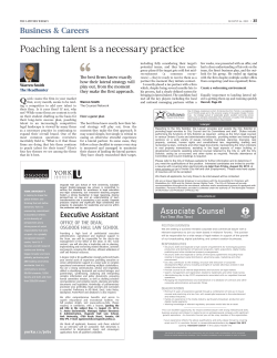 The Lawyers Weekly - August 14, 2013