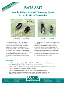 jsats amt - Lotek Wireless