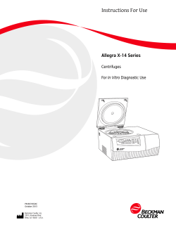 Instructions For Use