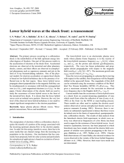 Lower hybrid waves at the shock front: a reassessment