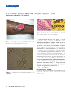 A 43-Year-Old Brazilian Man With a Chronic