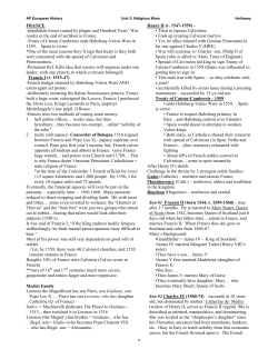 Chapter Outline