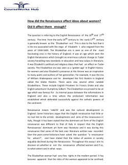 How did the Renaissance affect ideas about women? Did it affect
