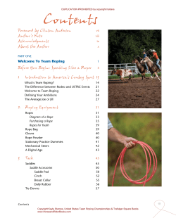 Contents - Horse and Rider Books