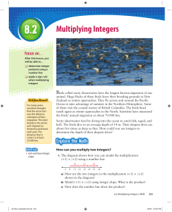 Multiplying Integers