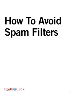 How To Avoid SPAM Filters