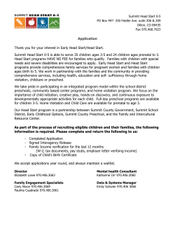 Salt Lake CAP Head Start/Early Head Start