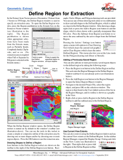 GeometricExtract: Define Region for Extraction