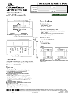 Thermostat Sub. Set. LC204