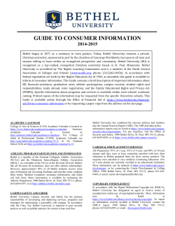guide to consumer information