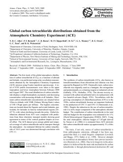 ACE - Atmos. Chem. Phys