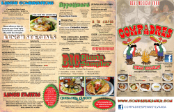 full menu - Erie Premier Sports