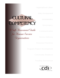 Cultural Competency Self Assesment