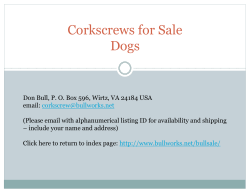 Corkscrews for Sale Dogs