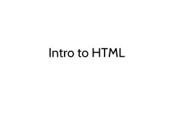HTML element