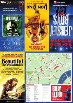 show guide - Encore Tickets