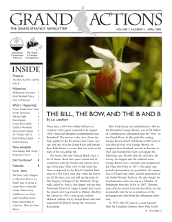 THE BILL, THE BOW, AND THE B AND B
