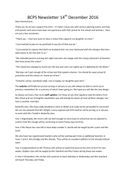 December 2016 Issue 2 - Burnham on Crouch Primary School