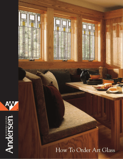 Andersen&reg; art glass lets you choose from hundreds