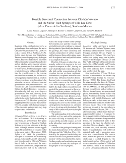 Possible Structural Connection between Chich&oacute;n Volcano and the