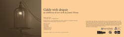 Giddy with despair