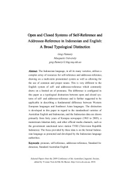 Open and Closed Systems of Self