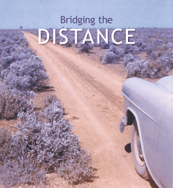Bridging the Distance - National Library of Australia