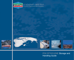 Polyethylene Storage and handling Guide