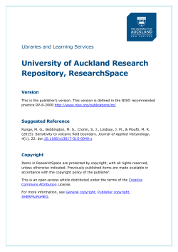 Runge et al Sensi - ResearchSpace@Auckland