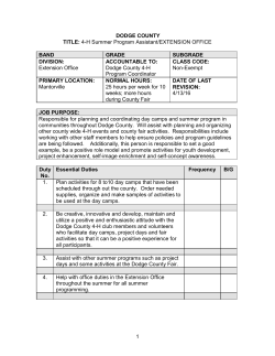 Job Description - Dodge County, MN