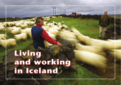 Living and working in Iceland
