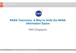 NASA Taxonomy.pptx