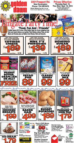 299 - Golden Dawn Supermarket