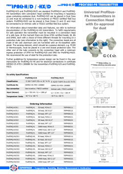 PROF IPAQ-H/D/ -HX/D