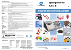 CM-5 - Konica Minolta