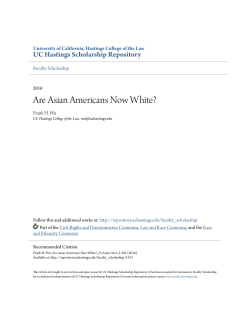 Are Asian Americans Now White?