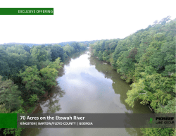 70 Acres on the Etowah River