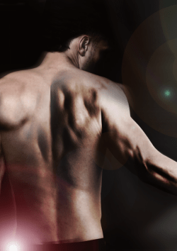 Primordial massage with silver quarzite